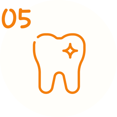 虫歯や歯周病を予防できる